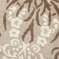 thumbnail image 5 of SAFAVIEH Florida Donald Floral Shag Area Rug, Beige/Cream, 5' x 5' Round, 5 of 6