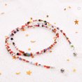 thumbnail image 3 of Chaîne de Lunettes de Soleil Perlée Colorée avec Cordons pour Femmes (Couleur Aléatoire), 3 of 9