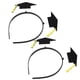 thumbnail image 2 of KAKOWELY 2 diademas para birrete de graduación, diadema para la temporada de graduación, banda para el pelo para celebraciones de graduación, accesorios para el cabello para disfraces., 2 of 4