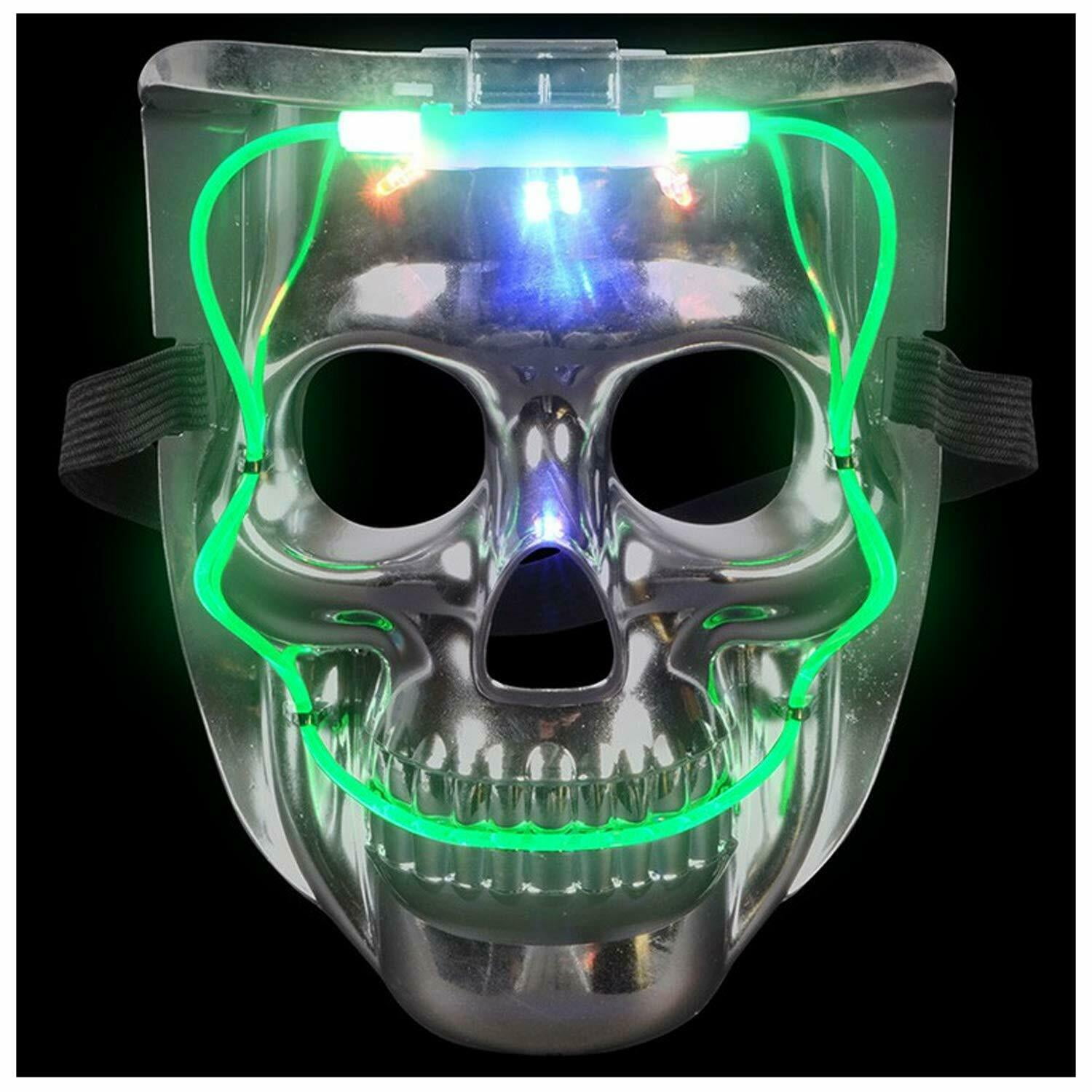 Lumistick LED Light Up Halloween Skull Mask Lumistick LED Light Up Halloween Skull Mask