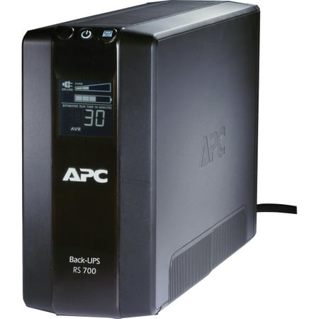 APC Back-UPS RS 700 VA Tower UPS - 700VA/450W - 3 Minute Full Load - 3 x NEMA 5-15R - Battery Backup System, 3 x NEMA 5-15R - (Best Backup System For Pc)