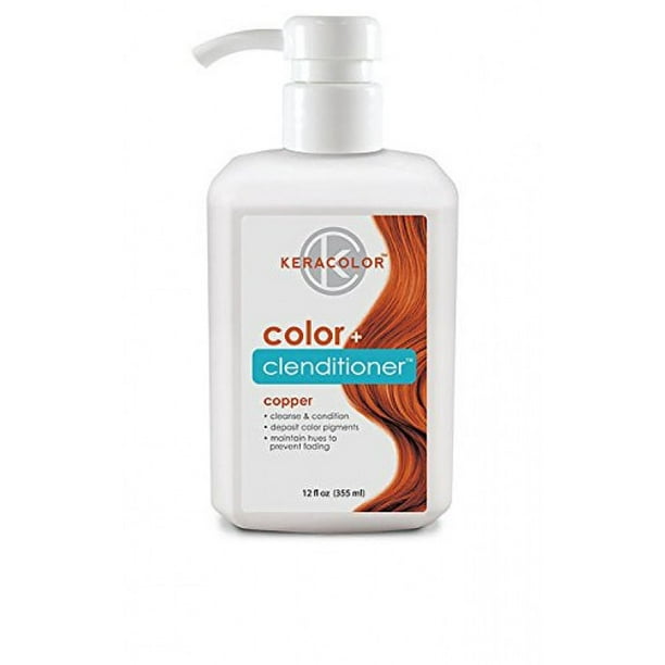 KERACOLOR KeraColor Color & Clenditioner, Copper, 12oz