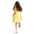 thumbnail image 2 of Kensie Girl Bow Strap Embroidered Heavy Lace Dress, Sizes 4-16, 2 of 7