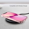thumbnail image 2 of JETech Glitter Case for iPhone 13 6.1-Inch, Bling Sparkle Shockproof Phone Bumper Cover, Cute Sparkly for Women and Girls (Pink), 2 of 7