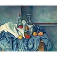 thumbnail image 3 of Cezanne, Paul 24x20 Black Modern Framed Museum Art Print Titled - The Peppermint Bottle, 3 of 5