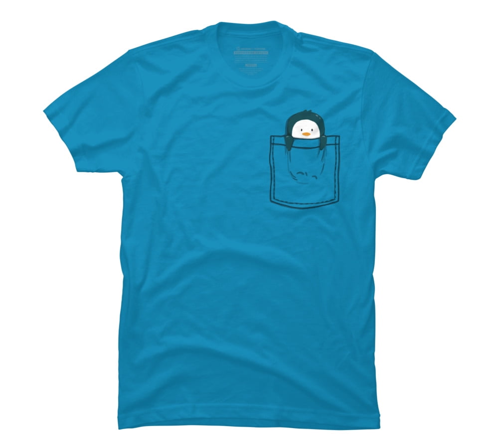 Pocket Penguin Mens Graphic Tee 