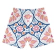 thumbnail image 7 of FORMRS Boys Swim Trunks Quick Dry Mesh Liner Boardshorts Sizes XS-XL, Mosaic Flowers Pattern, 7 of 7