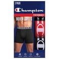 thumbnail image 3 of Champion, Adult Men's, Performance Boxer Briefs, 3 Pack, Sizes S-XL, 3 of 4