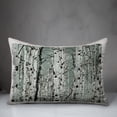 thumbnail image 3 of Creative Products Teal Winter Birches 14x20 Spun Poly Pillow, 3 of 3