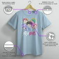 thumbnail image 3 of Boys KPop Demon Hunters Saja Boys Chibi Group T Shirt, 3 of 9