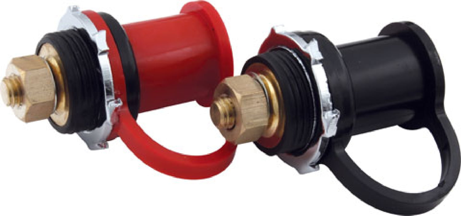 Quickcar Racing Products 57-701 Remote Battery Terminal Brass Red 1-1//4/" Dia