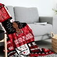 thumbnail image 4 of African American Birthday Gifts for Women Girls Blanket 60" X 50", Positive Encouragement Inspirational Birthday Gift for Black Woman, Afro Gifts Idea for Best Friend Healing Birthday Gifts, 4 of 7