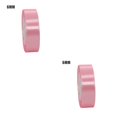 thumbnail image 2 of Cateissary 22M/Roll Embalaje de regalo Satén DIY Cinta artificial Bolsa de regalo Rosa claro 6 mm 2Conjunto, 2 of 6