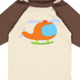 thumbnail image 4 of Inktastic Helicopter Cute Flying Boys or Girls Long Sleeve Baby Bodysuit, 4 of 5