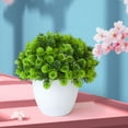 thumbnail image 7 of Realistic Artificial Plant Energetic Decorative Vivid UV-resistant Desktop Ornament Fake Bonsai Office Decor, 7 of 7