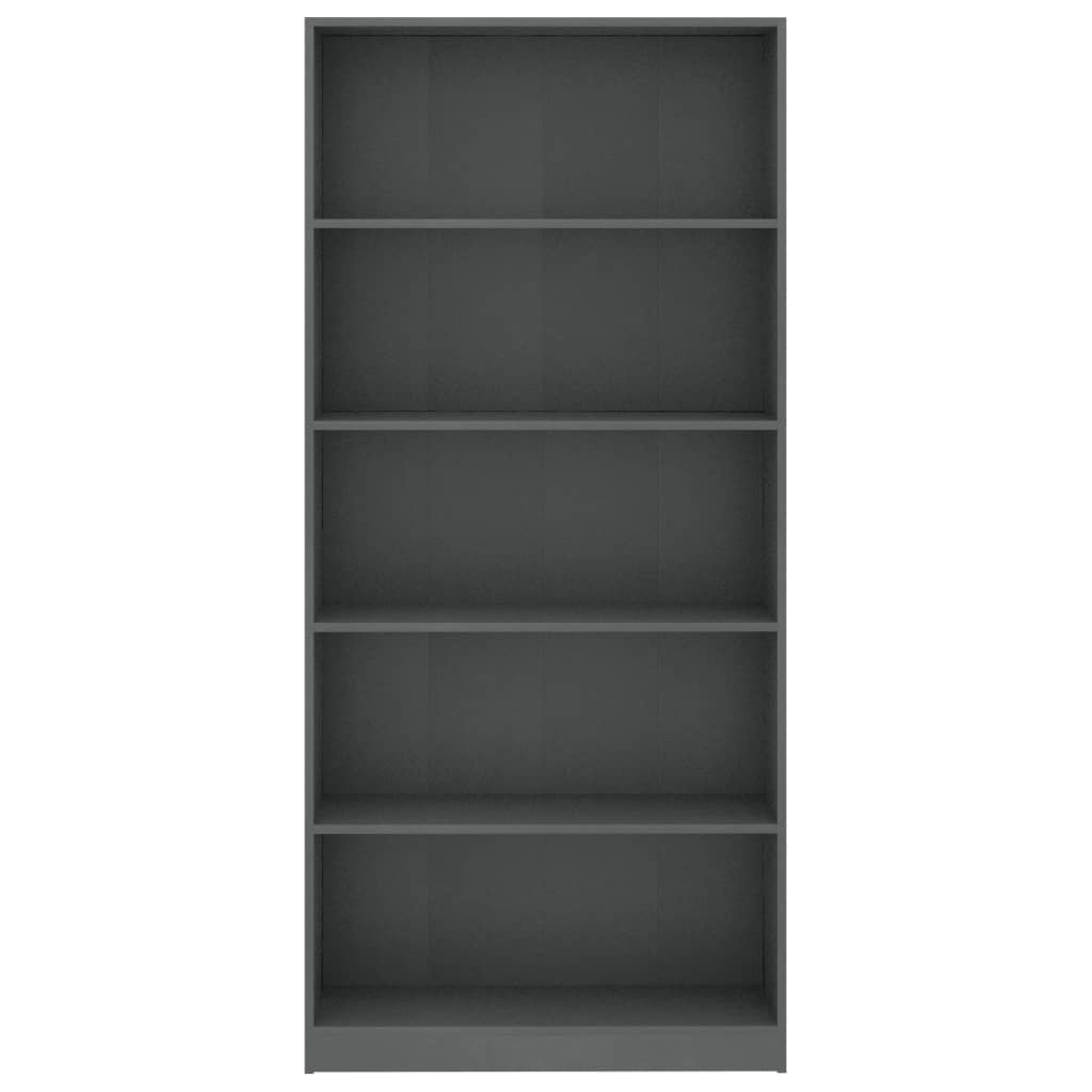 Lowestbest 31" Book Cabinet, 5-Tier Book Cabinet Side Corner Storage Cabinet, Gray Lowestbest 31" Book Cabinet, 5-Tier Book Cabinet Side Corner Storage Cabinet, Gray