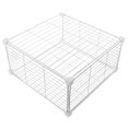thumbnail image 3 of Freezer Pantry Storage Baskets 2pcs Farmhouse Metal Wire Bins for Kitchen Organizer, 3 of 9