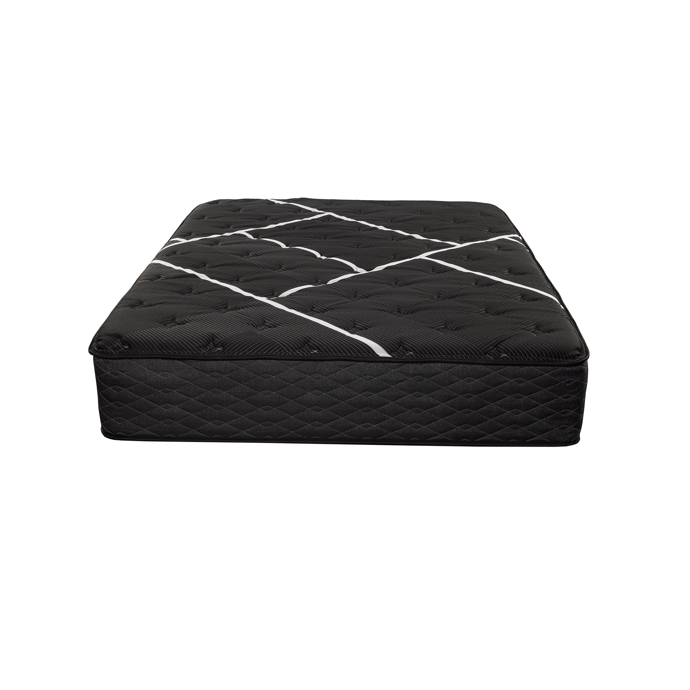 CHAMPFLAG Plush Pillow Top Hybrid Mattress, King Size, Cooling Gel Infusion, Motion Isolation, Edge Support, Pressure Relieving