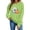 VKOYWKM-ZQR1-Green, variant on VKOYWKM Sweatshirts for Women Halloween Spooky Season Graphic Pullover Top Cute Crewneck Sweatshirt Oversized Long Sleeve Fall Sweatshirts