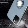 thumbnail image 3 of Mignova iPhone 11 Pro 5.8 inch 2019 case,TPU + PC Mixed Double case Full Body Heavy Duty Protection 360 Rotating Metal Hidden Ring Bracket(Navy Blue), 3 of 9