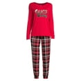 thumbnail image 5 of Secret Treasures Women's and Womens's Plus Long Sleeve PJ set, 5 of 5
