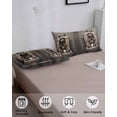 thumbnail image 4 of Bathroom Raccoon Pillow Covers King Size, Toilet Animals Vintage Soft Bed Throw Pillowcases Breathable Cooling Long Lumbar Body Pillow Sham Cover for Bed Sofa 20''x40'', 4 of 7