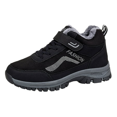 

Winter Men Snow Boots Non Soft Soles Cotton Lightweight Warm Outdoor Sports Shoes