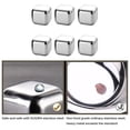 thumbnail image 2 of Billuyoard Whisky Stones Acero Inoxidable Cubitos de Hielo Piedras de enfriamiento Reutilizables Whisky Wine Keep Cold Drink para Cerveza Kits de equipo de elaboración de vino No.2, 2 of 5