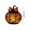 15*15*15Cm, variant on witch hat Pumpkin Halloween Window Light Catcher – Stained Glass Window Hanging with Glowing Orange Pumpkin and Bow, Fall Seasonal Wall Art, Halloween Decor Indoor, Spooky Home Decor for Living Room