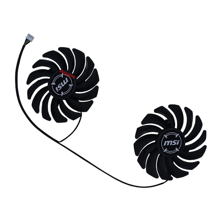 2Pcs/Set M-SI RTX 2060/2060S GPU Graphics Card Fan PLD09210S12HH