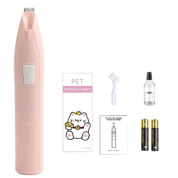erfcxs Pet Hair With LED Light Cat & Dog Grooming Tool Trimmer For Full Body & Grade Shaver For