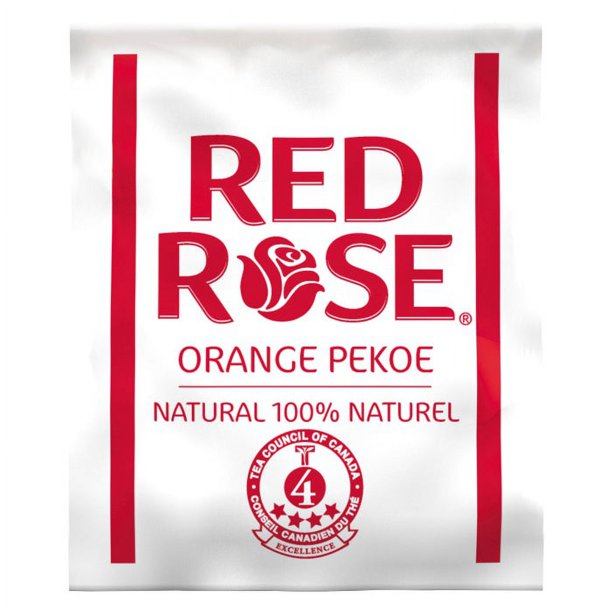 Red Rose Tea Bags Orange Pekoe Case [10x100 ct] - Walmart.ca