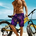 thumbnail image 4 of NICKSUN Men's Swim Trunks, Cute Print Quick Dry Summer Board Beach Shorts with Mesh Lining and Pockets, 4 of 6