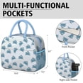 thumbnail image 6 of Lunch Bag Lunch Box for Women Reusable Insulated Lunch Bags,Water-Resistant Comic Crabs Cooler Lunch Tote Bag, Large Capacity for Work Travel Picnic, 6 of 6