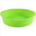 thumbnail image 2 of Silicone Mould Bakeware 26cm/10inch Round Cake Form Baking Pan Blue and green colors are random, 2 of 4