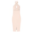 thumbnail image 7 of IROINNID Bodycon Dress For Women Halter Sleeveless Summer Sexy Slimming Backless Halter Neck Dresses V-Neck Solid Color Dress, 7 of 7