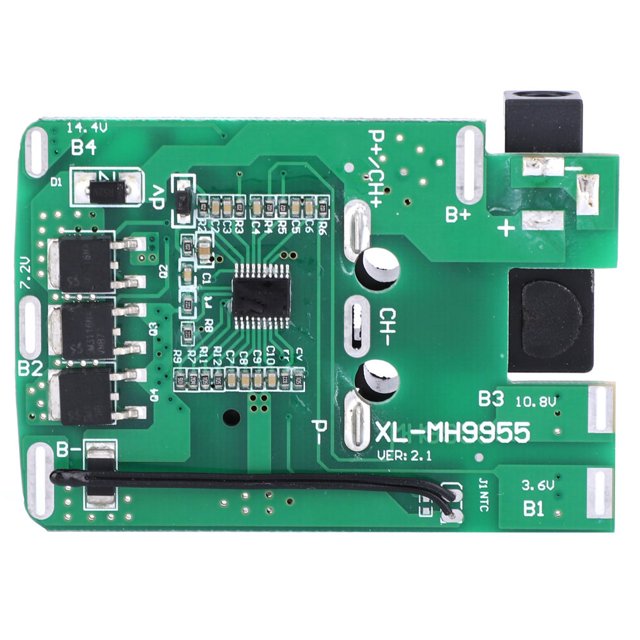 Carte de Circuit de Batterie au Lithium 21V Outils Électriques Perceuse au Lithium Li Ion Module de Batterie pour Surcharge sur Décharge et Court-Circuit