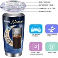 thumbnail image 5 of Niece Gifts from Auntie, Gifts For Niece, 20 Oz Niece Tumbler, Niece Butterfly Cups, Birthday Gifts for Niece, Niece Gift Idea, Present For Niece, Niece Birthday Christmas Graduation Gifts Coffee Mug, 5 of 7