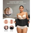 thumbnail image 2 of EHIW Waist Trainer for Women Latex Underbust Waist Cincher Corset Sport Girdle Hourglass Body Shaper , 3XL, 2 of 7