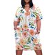 thumbnail image 1 of Vestido de noche holgado con bolsillos para mujer traje elegante de lujo con estampado Floral, 1 of 6