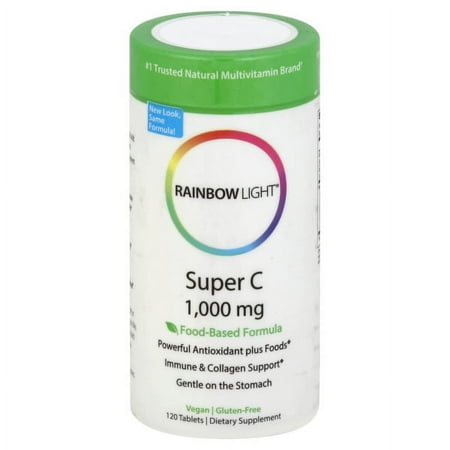 Rainbow Light Super C 1,000 mg 120 Tab