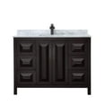 thumbnail image 4 of Wyndham Collection Wcv252548sunsmxx Daria 48" Free Standing Single Vanity Set - Dark Gray, 4 of 7