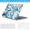thumbnail image 2 of Plastic Hard Shell Case & Keyboard Cover & Screen Protector For MacBook Pro 13.3 Inch Case 2019 2018 2017 Release A2159 A1989 A1706 A1708 With Retina Display, 2 of 8