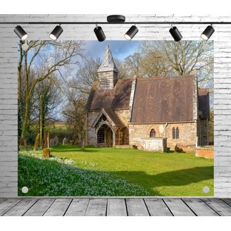 Happy Grandparents Day Backdrop 8x6 FT - Vinyl Photo Background Banner For Parties, School Events & Photography