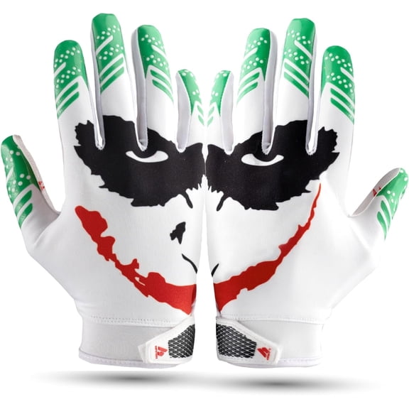 Lupine Jester Pro Elite Super Sticky Kids Football Receiver Gloves - Youth & Adult Sizes