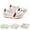 Grey red, variant on Women's Fashion Dad Sneakers - Comfortable and Breathable Trainers with Shallow Mouth -Height Increasing Platform - Summer