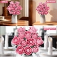 thumbnail image 4 of Set de construcción XGSHJ, ramo de rosas rosadas, paquete de 12 unidades para niñas y niños, 4 of 8