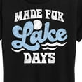 thumbnail image 3 of Instant Message - Made For Lake Days - Women's Short Sleeve Graphic T-Shirt, 3 of 6