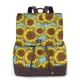 thumbnail image 1 of Easygdp Sunflowers Mochila de Cuero para Mujeres, Bolso de Hombro, Bolsos de Mano de Moda para Trabajo y Viajes, 1 of 4