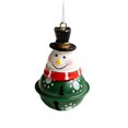 thumbnail image 1 of EZLIFE Colgante de campana de hierro para Navidad, adorno de muñeco de nieve, árbol de Navidad creativo Z6N3, 1 of 7